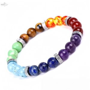 Chakra Alignment Bracelet | Crystal Energy Bracelet for Balance & Harmony – 7 Chakra Stones 7 Chakra Alignment Bracelet | Crystal Energy Bracelet for Balance & Harmony – 7 Chakra Stones Chakra Alignment Bracelet Crystal Energy Bracelet for Balance Harmony 7 Chakra Stones SpiritCuff 94405396