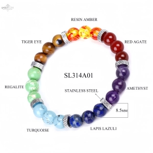 Chakra Alignment Bracelet | Crystal Energy Bracelet for Balance & Harmony – 7 Chakra Stones 5 Chakra Alignment Bracelet | Crystal Energy Bracelet for Balance & Harmony – 7 Chakra Stones Chakra Alignment Bracelet Crystal Energy Bracelet for Balance Harmony 7 Chakra Stones SpiritCuff 94405624