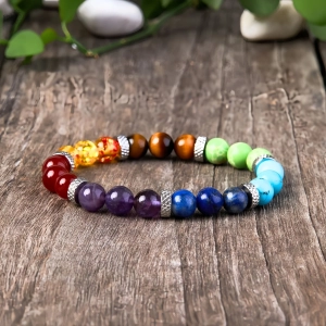 Chakra Alignment Bracelet | Crystal Energy Bracelet for Balance & Harmony – 7 Chakra Stones 4 Chakra Alignment Bracelet | Crystal Energy Bracelet for Balance & Harmony – 7 Chakra Stones Chakra Alignment Bracelet Crystal Energy Bracelet for Balance Harmony 7 Chakra Stones SpiritCuff 94405793