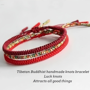 Tibetan bracelet | Tibetan Lucky Rope Bracelet for Abundance & Positive Energy | Spiritual Good Luck Charm 2 Tibetan bracelet | Tibetan Lucky Rope Bracelet for Abundance & Positive Energy | Spiritual Good Luck Charm Handmade Knots Lucky Rope Bracelet 1800x1800 2d5874fb a315 416e 9937 fd1ed5cda86c