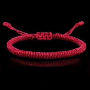 Tibetan bracelet | Tibetan Lucky Rope Bracelet for Abundance & Positive Energy | Spiritual Good Luck Charm